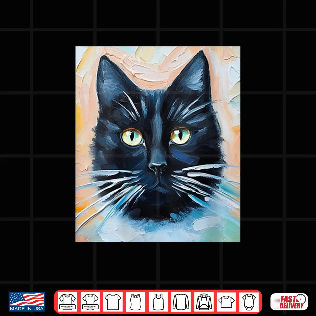 Womens Black Cat Professional Minimalist Modern Graphic Shirt Womens Black Cat Professional Minimalist Modern Graphic Shirt