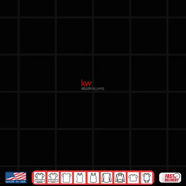 Women'S Kw Small Full Logo Mixed Red And Gray Shirt 4 Design Womens KW Small Full Logo Mixed Red and Gray Shirt