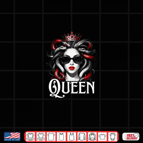 Design Womens Medusa Greek Mythology Tee Shirt