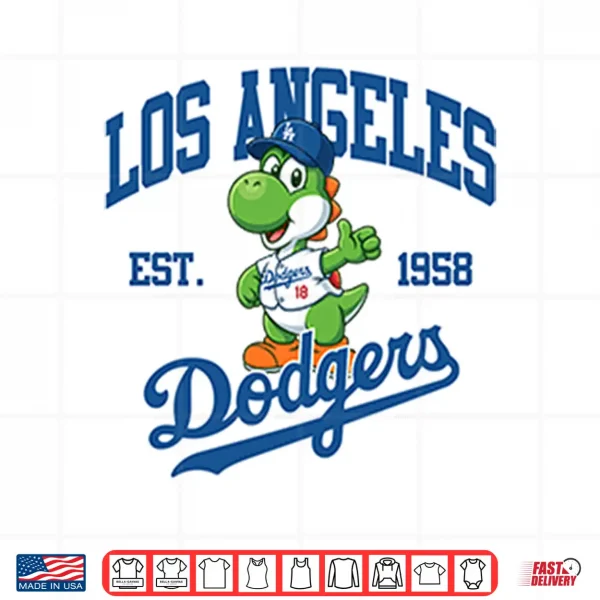Design Yamamoto Yoshinobu Los Angeles Dodgers Est 1958 Shirt