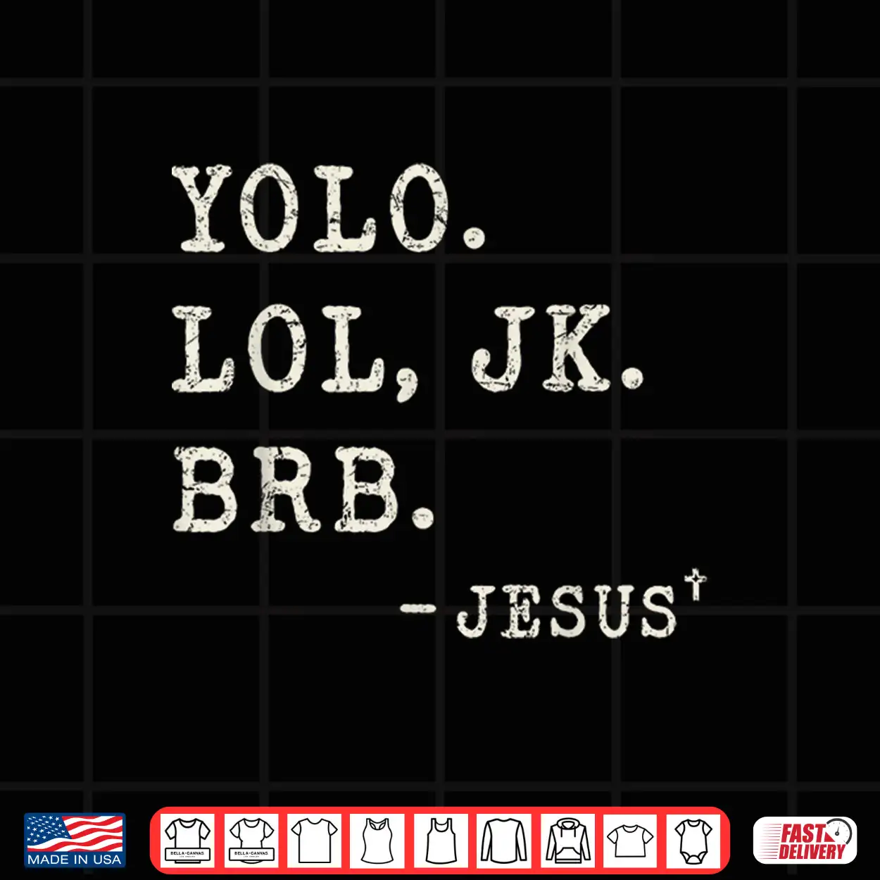 Yolo Jk Brb Jesus Funny Easter Day Ressurection Christians Shirt Yolo Jk Brb Jesus Funny Easter Day Ressurection Christians Shirt