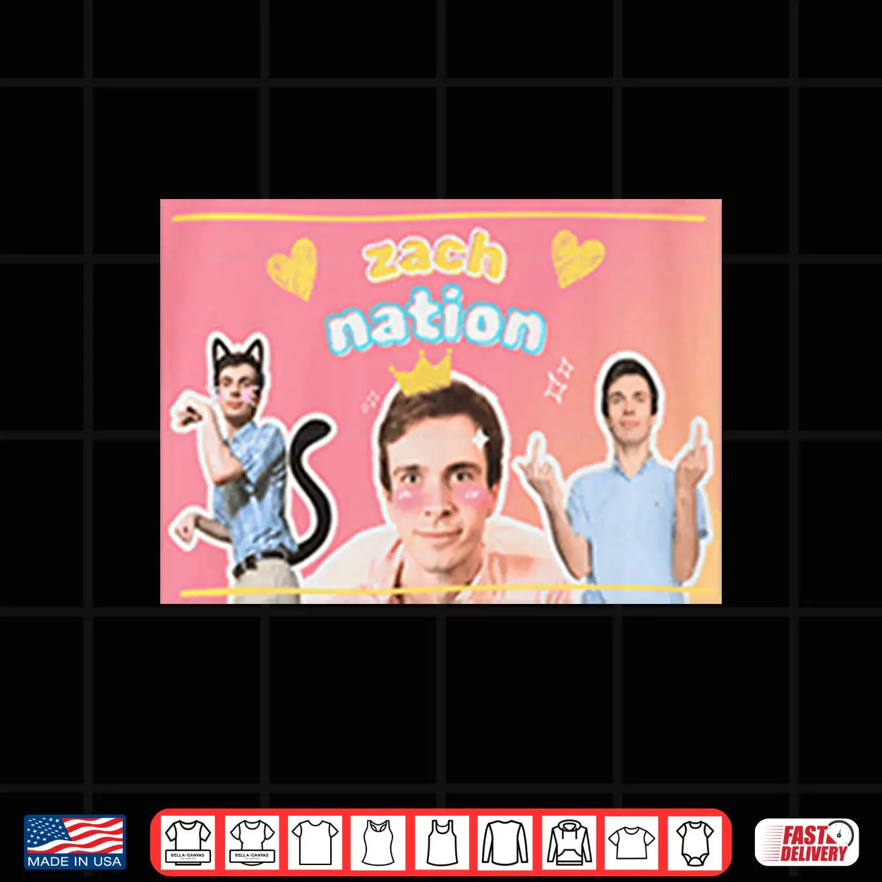 Zach Nation Zachary Sobania Shirt Zach Nation Zachary Sobania Shirt