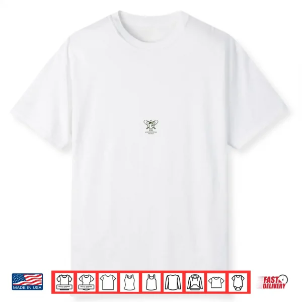 Dink Duck At Pickleball Courtside Sunset Premium Tri Blend Shirt