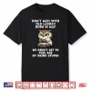 Dont Mess With Old Ladies Born In May Funny Owl Shirt