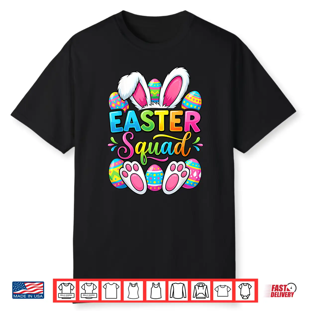 Easter Squad Family Matching Couple Easter Men Women Kids Shirt Easter Squad Family Matching Couple Easter Men Women Kids Shirt
