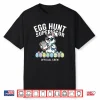 Egg Hunt Supervisor Easter Funny Bunny Shirt