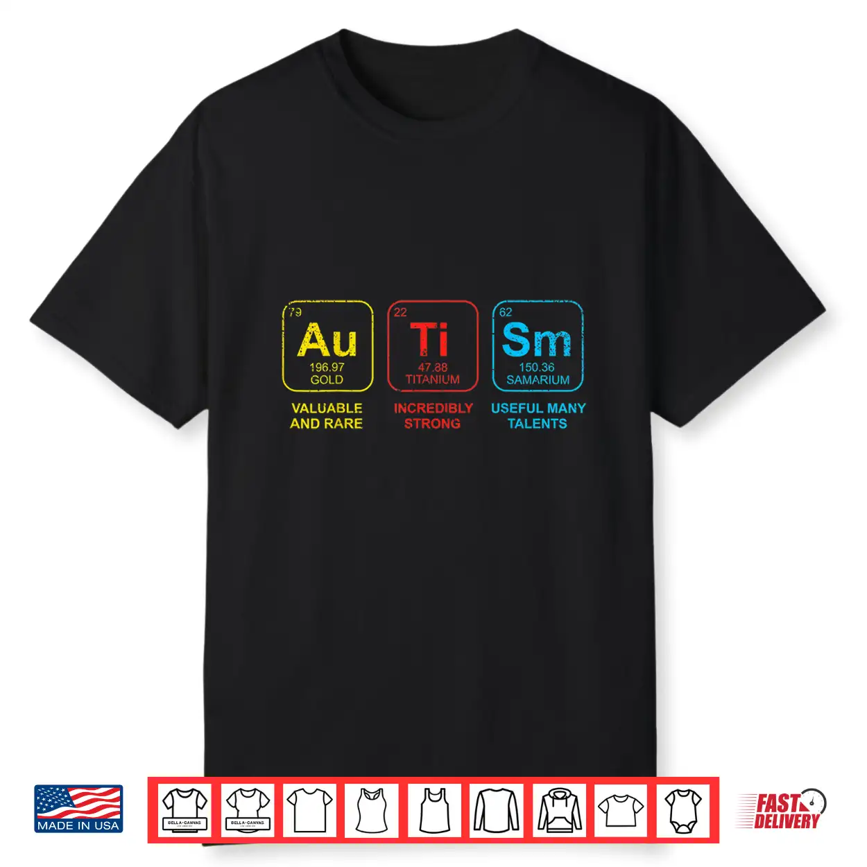 Elements Periodic Table Autism Asd Awareness Professional Shirt Elements Periodic Table Autism Asd Awareness Professional Shirt