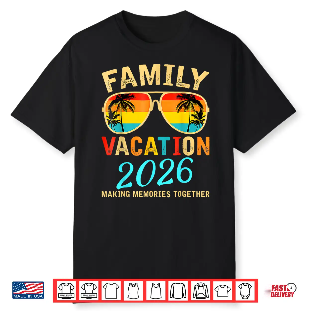 Family Vacation Twenty Twenty Six Beach Matching Summer Shirt Family Vacation Twenty Twenty Six Beach Matching Summer Shirt