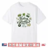 Feeling Lucky Green Clover Horseshoe Dice Lucky Charms Shirt