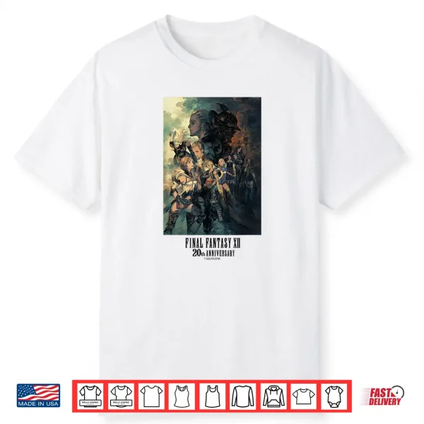 Final Fantasy Annivasary Collection Ffxii Tza Package Art 2 Shirt