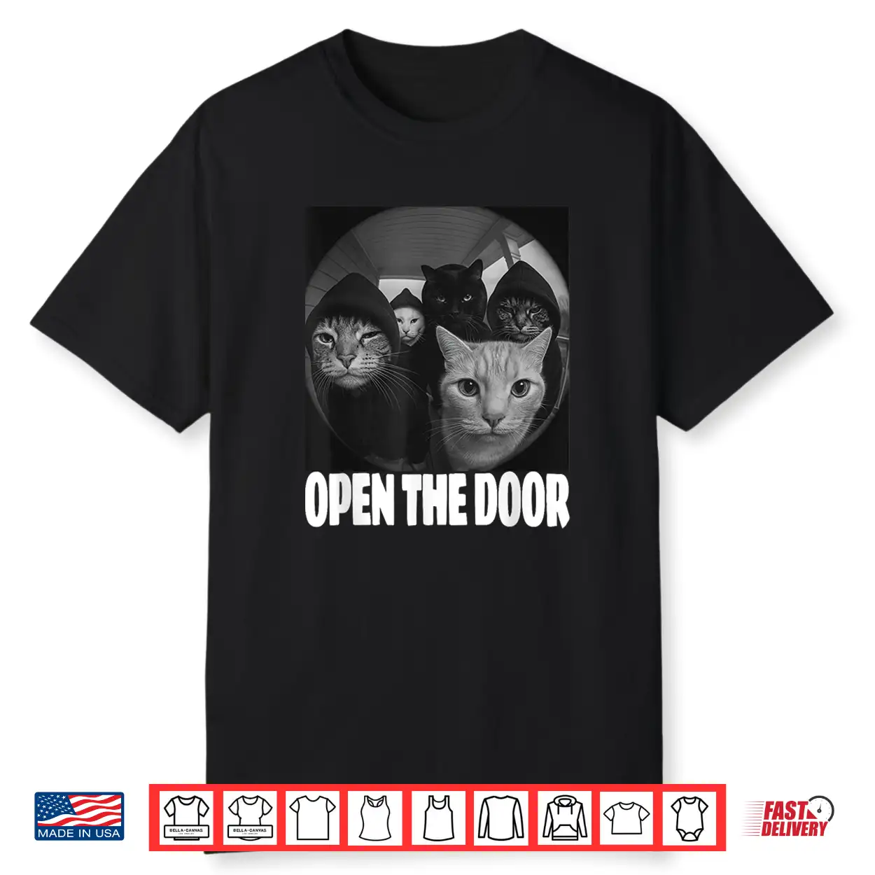 Funny Cats Gang Open The Door Meme Cat Lovers Outfit Shirt Funny Cats Gang Open The Door Meme Cat Lovers Outfit Shirt
