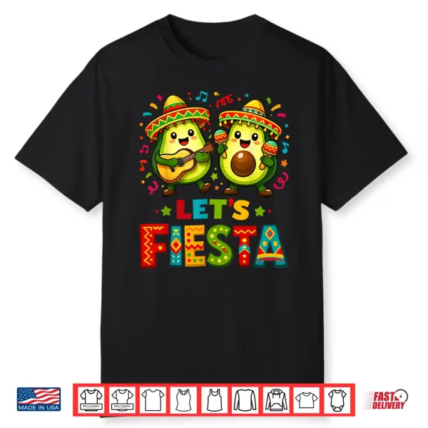 Funny Mexican Let’S Fiesta Cinco De Mayo For Men Women Kids Shirt