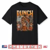 Funny Punch Baby Monkey Cute Family Shirt