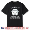 Funny Rice Cooker Exercise Asian Love Chinese Food Far East Shirt