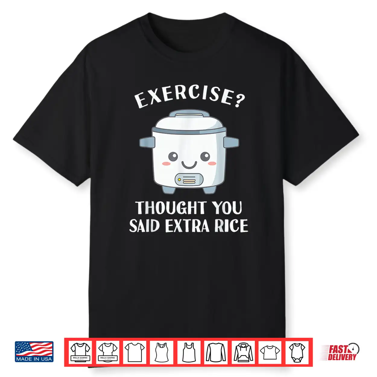 Funny Rice Cooker Exercise Asian Love Chinese Food Far East Shirt Funny Rice Cooker Exercise Asian Love Chinese Food Far East Shirt