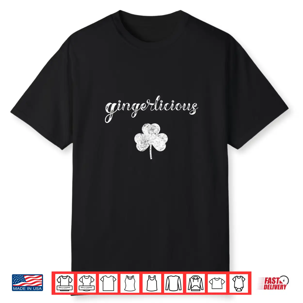 Ginger St Patricks Day Pattys Sexy Redhead Gingerlicious Shirt Ginger St Patricks Day Pattys Sexy Redhead Gingerlicious Shirt