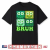 Green Face Eggs And Bacon Ham Breakfast St Patricks Funny Shirt