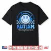 Groovy Acceptance Autism Awareness Professional Teacher Shirt