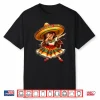 Happy Cinco De Mayo Dabbing Girl Mexican Sombrero Fiesta Shirt