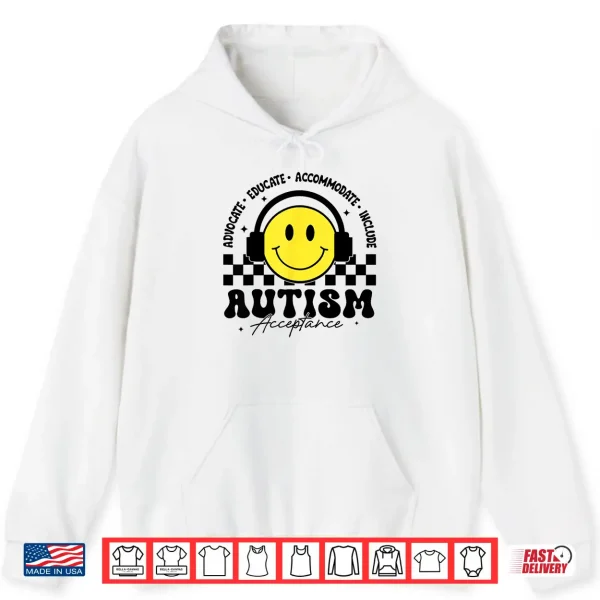 Hoodie Acceptance Professional Autism Awareness Special Education Teacher Shirt