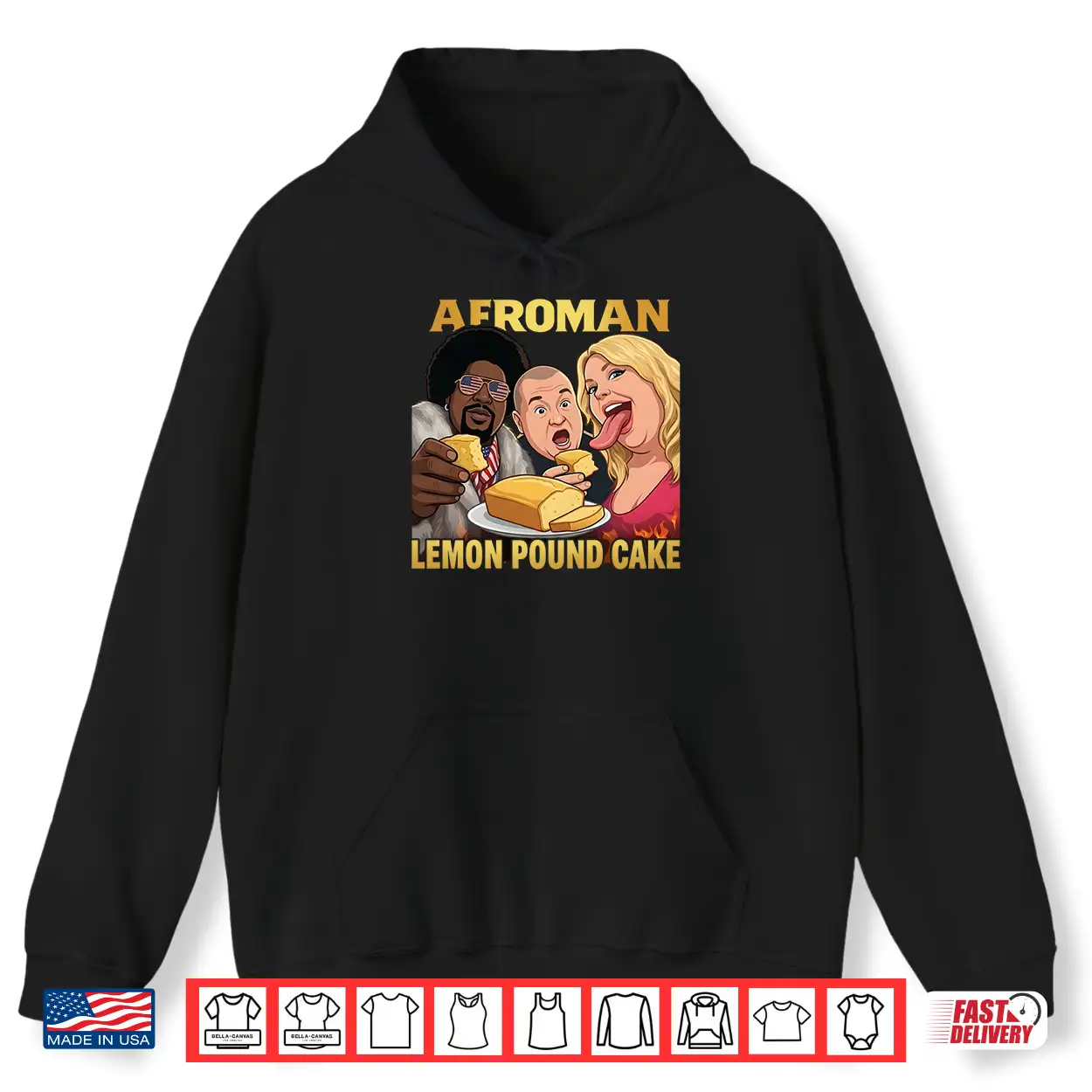 Afroman Lemon Pound Cake Funny Shirt Afroman Lemon Pound Cake Funny Shirt