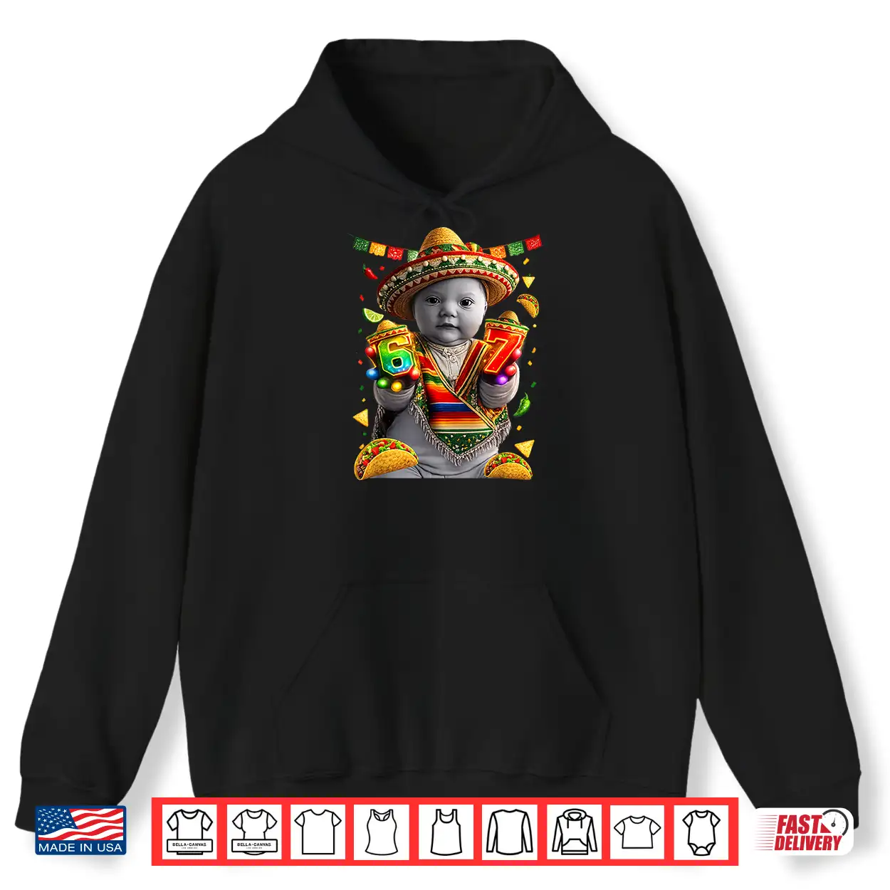 Ai Baby Gloves Led 67 Six Seven Cinco Mayo Brainrot Meme Shirt Ai Baby Gloves Led 67 Six Seven Cinco Mayo Brainrot Meme Shirt
