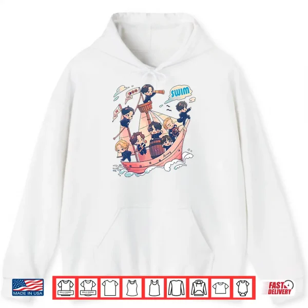 Hoodie Bangtan Arirang Swim Track Shirt