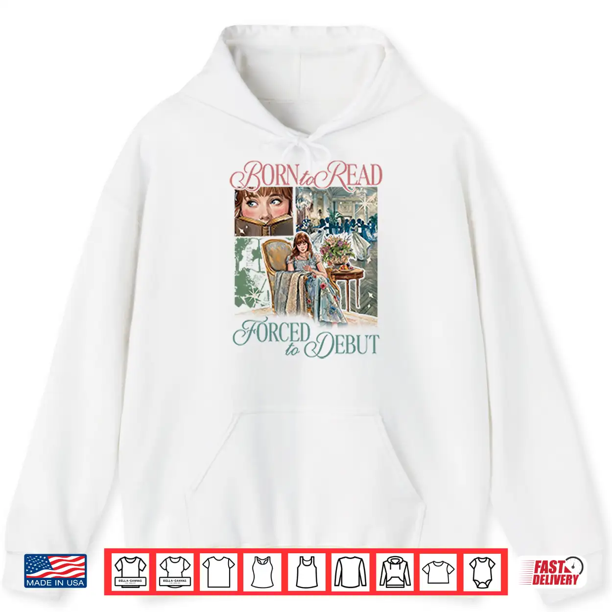 Born To Read Forced To Debut Eloise Bridgerton Inspired Shirt Born To Read Forced To Debut Eloise Bridgerton Inspired Shirt