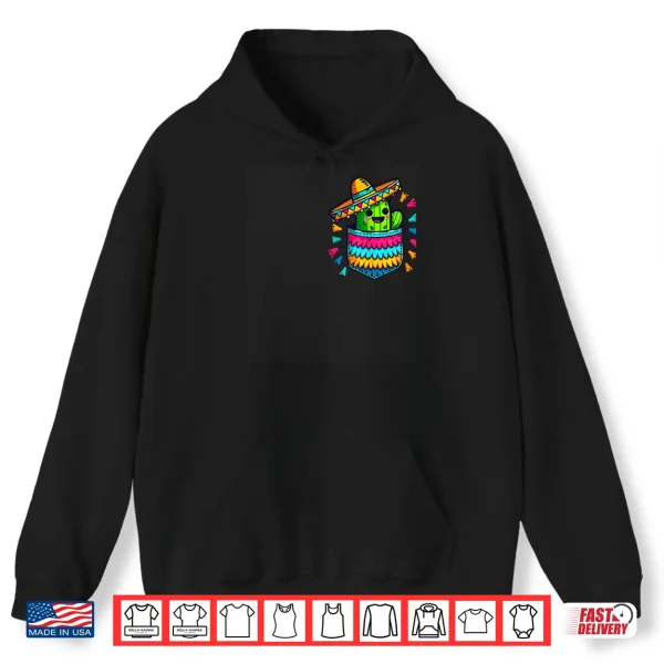 Cactus Pinata Pocket Cinco De Mayo Mexican Party Cute Boys Shirt 1 Hoodie Cactus Pinata Pocket Cinco De Mayo Mexican Party Cute Boys Shirt