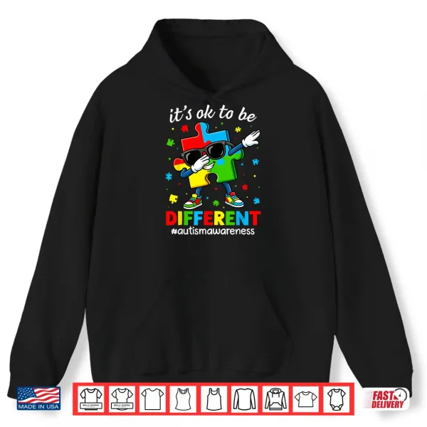 Dabbing Puzzle Piece Blue Autism Awareness Professional Humor Shirt 1 Hoodie Dabbing Puzzle Piece Blue Autism Awareness Professional Humor Shirt