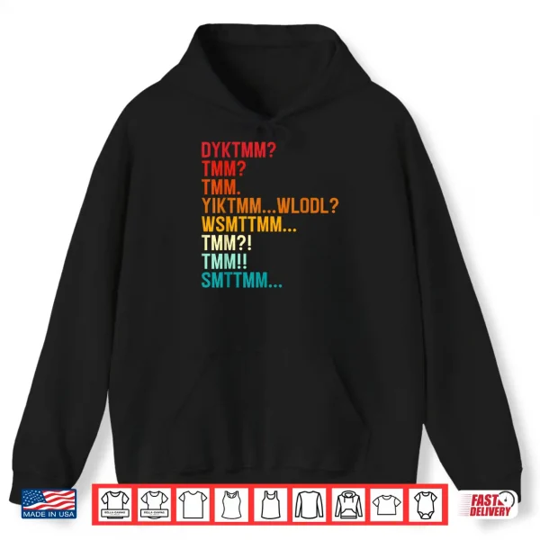 Hoodie Do You Know The Muffin Man Funny Shirt DYKTMM Shirt