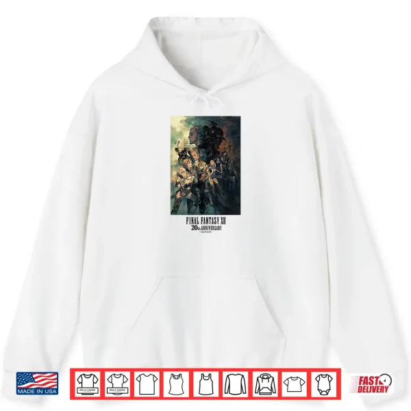 Hoodie Final Fantasy Annivasary Collection FFXII TZA Package Art 2 Shirt