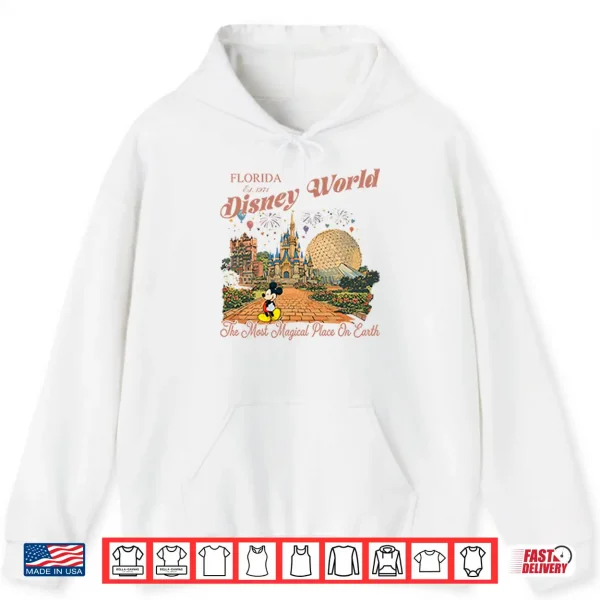 Hoodie Florida Disney World Est 1971 The Most Magical Place On Earth Shirt
