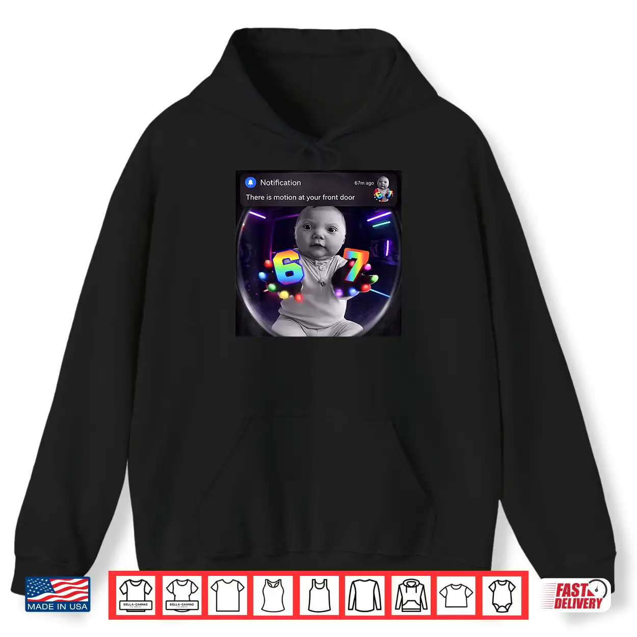 Funny Ai Baby Gloves Led 67 Motion At Your Front Door Meme Shirt Funny Ai Baby Gloves Led 67 Motion At Your Front Door Meme Shirt