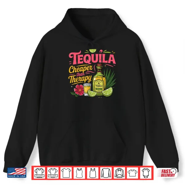 Hoodie Funny Tequila Drinking Cinco De Mayo Mexican Party Men Women Shirt