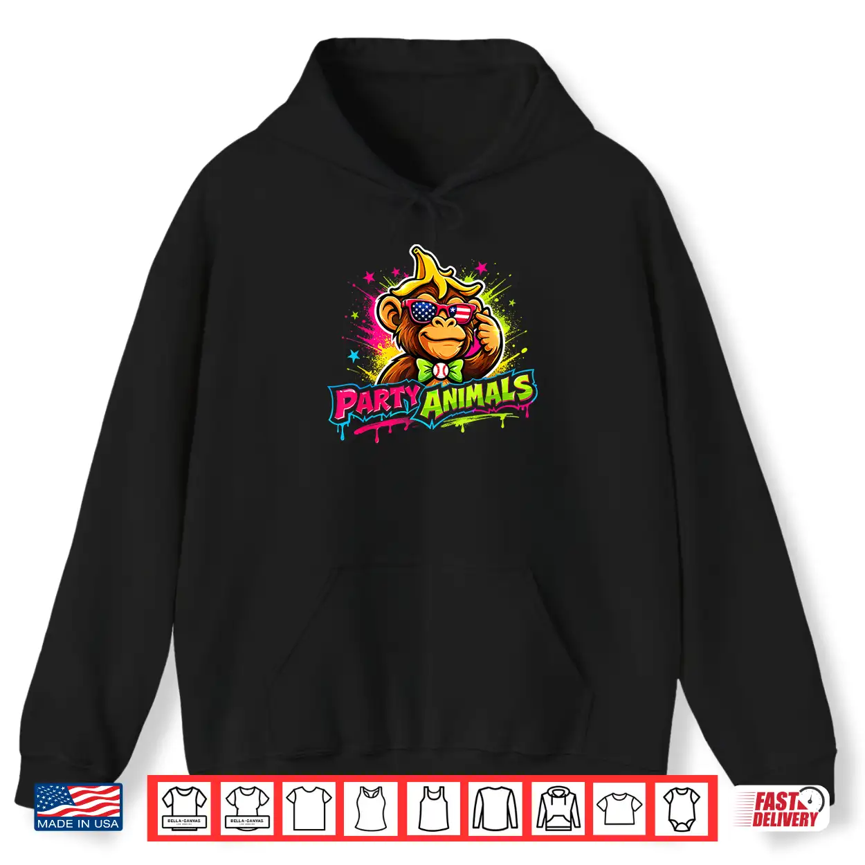 Party Animals Baseball Jersey Shirt Party Animals Baseball Jersey Shirt
