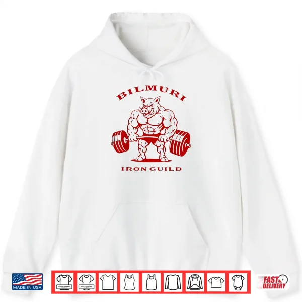 Pig Bilmuri Iron Guild Gym Professional Fitness Shirt 1 Hoodie Pig Bilmuri Iron Guild Gym Professional Fitness Shirt