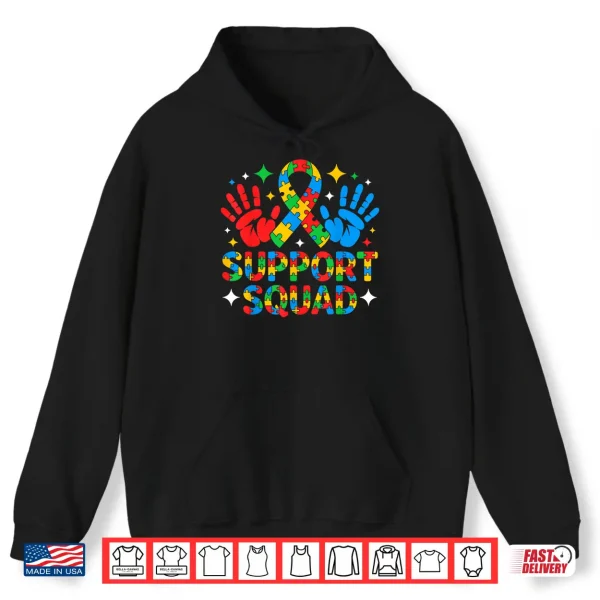 Professional Support Autism Support Squad Family Awareness Shirt 1 Hoodie Professional Support Autism Support Squad Family Awareness Shirt