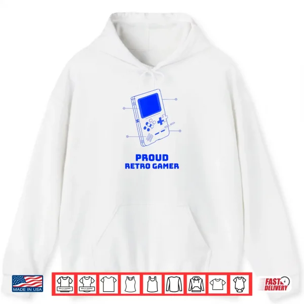 Proud Retro Gamer Deconstructed Handheld Console Shirt 1 Hoodie Proud Retro Gamer Deconstructed Handheld Console Shirt