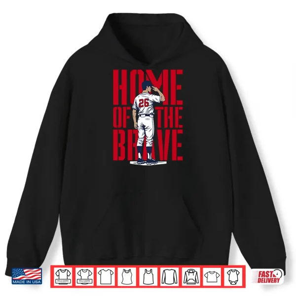 Raisel Iglesias Home Of The Brave Shirt 1 Hoodie Raisel Iglesias Home Of The Brave Shirt