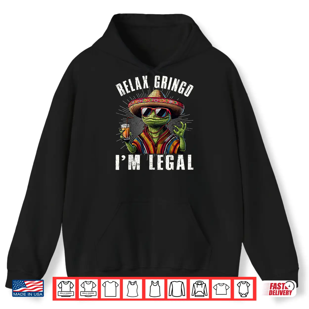 Relax Gringo I’M Legal Mexican Lizard Cinco De Mayo Funny Shirt Relax Gringo I’M Legal Mexican Lizard Cinco De Mayo Funny Shirt