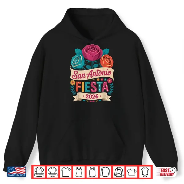 San Antonio 2026 Fiesta Cinco De Mayo Texas Culture Mexico Shirt 1 Hoodie San Antonio 2026 Fiesta Cinco De Mayo Texas Culture Mexico Shirt