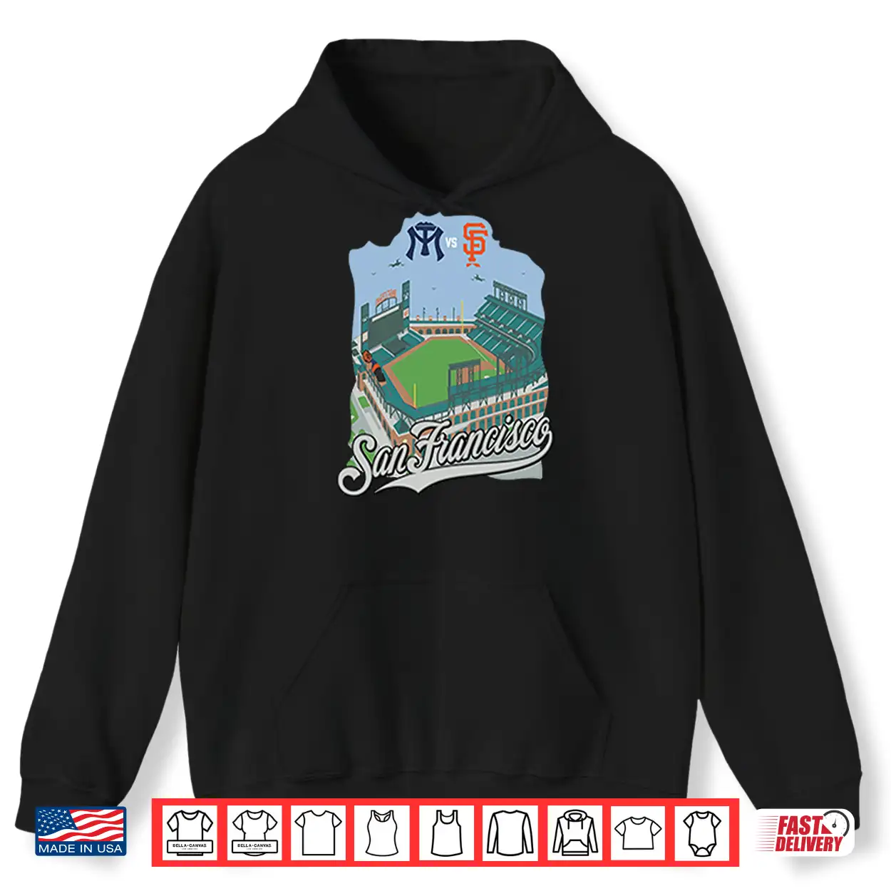 San Francisco Baseball Stadium Vintage Shirt San Francisco Baseball Stadium Vintage Shirt