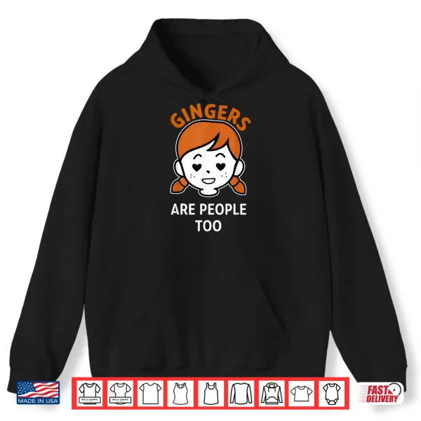Shrinking Summer Gingers Are People Too Shirt 1 Hoodie Shrinking Summer Gingers are People Too Shirt