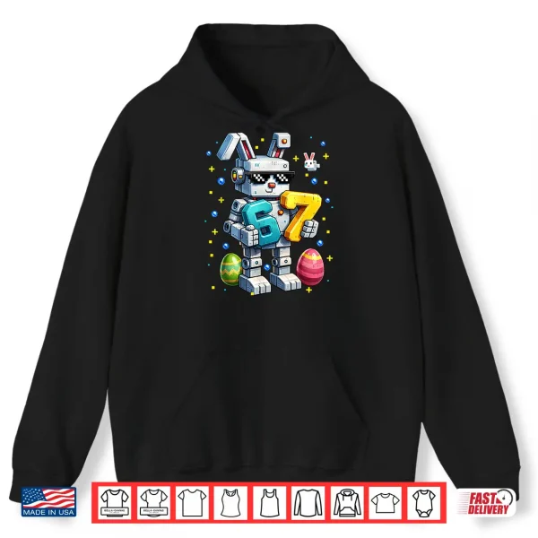 Six Seven 67 Meme Gamer Gaming Easter Day Boys Kids Toddler Shirt 1 Hoodie Six Seven 67 Meme Gamer Gaming Easter Day Boys Kids Toddler Shirt