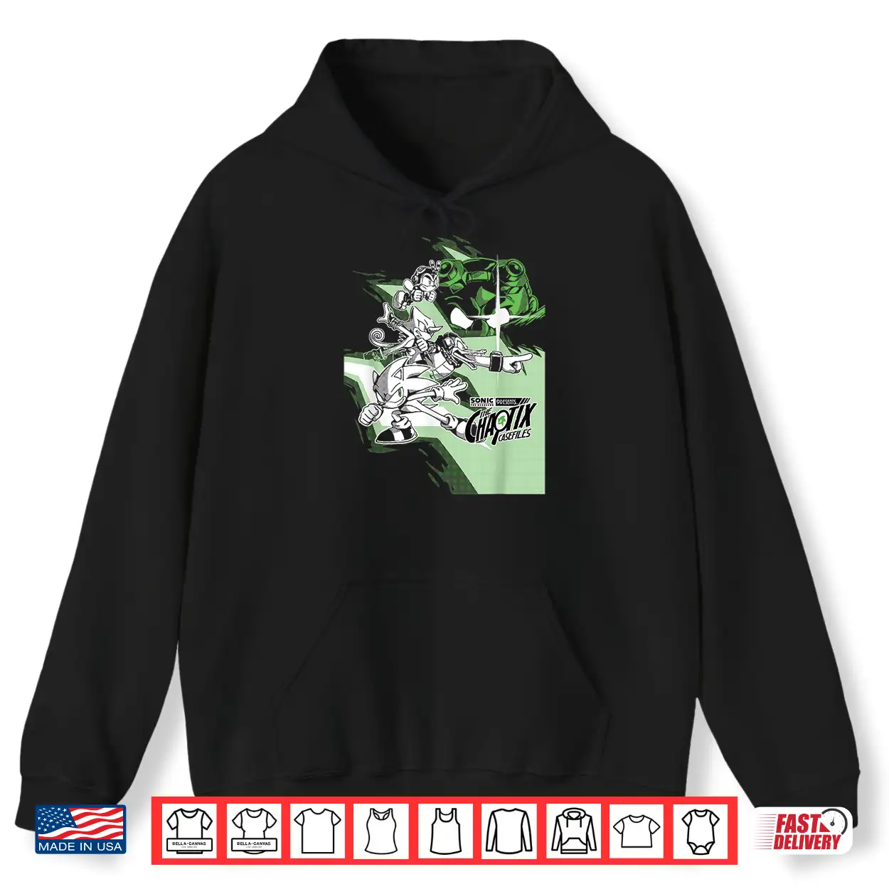 Sonic The Hedgehog Chaotix Casefiles Episode 7 Shirt Sonic The Hedgehog Chaotix Casefiles Episode 7 Shirt