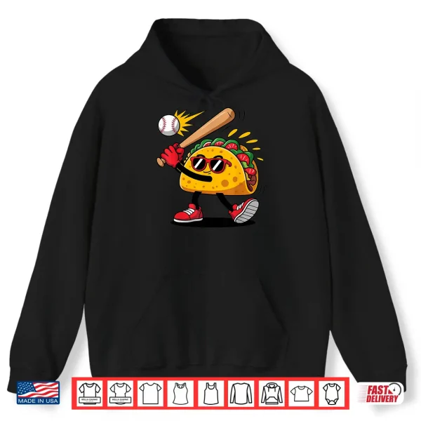 Taco Baseball Mexican Cinco De Mayo Men Kids Shirt 1 Hoodie Taco Baseball Mexican Cinco de Mayo Men Kids Shirt