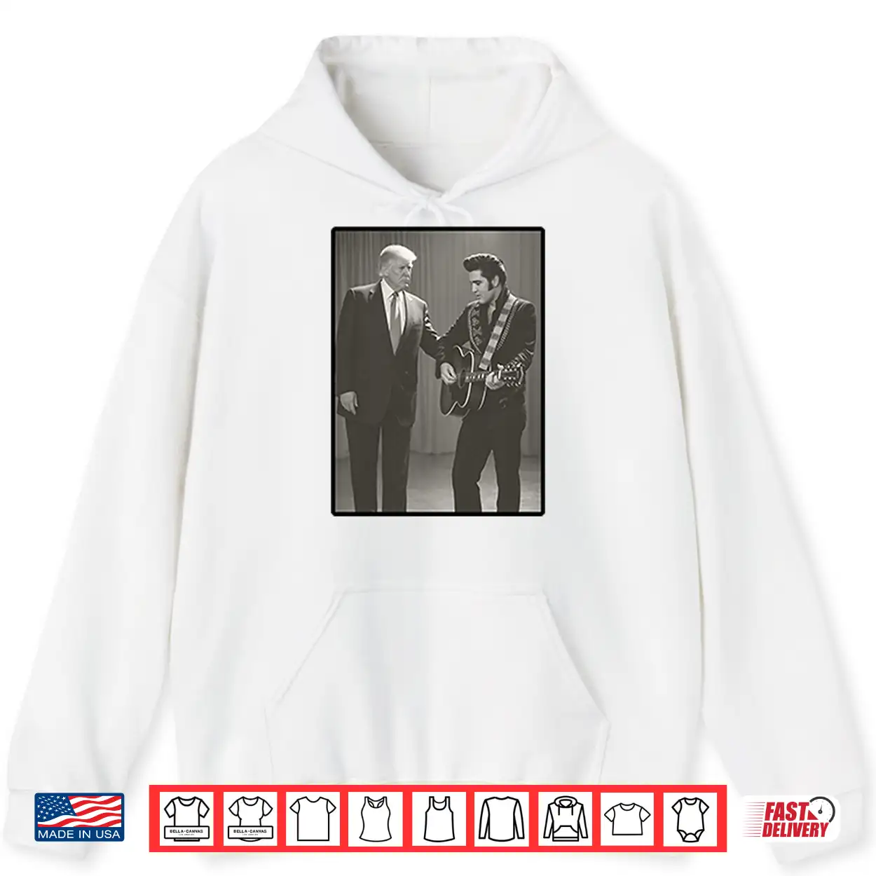 The King With The King Trump And Elvis Shirt The King With The King Trump And Elvis Shirt