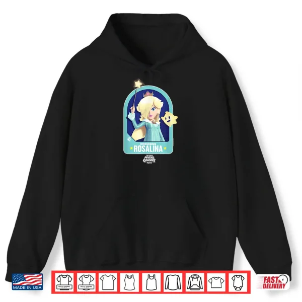 Hoodie The Super Mario Galaxy Movie Princess Rosalina Wand Ready Shirt