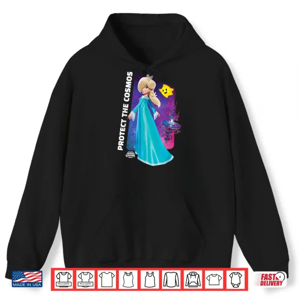 The Super Mario Galaxy Movie Rosalina Protect The Cosmos Shirt 1 Hoodie The Super Mario Galaxy Movie Rosalina Protect The Cosmos Shirt